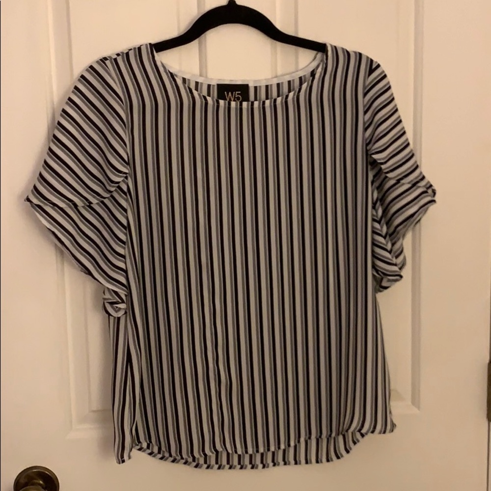 Never worn striped blouse